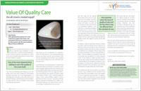 Value of Quality Care Article